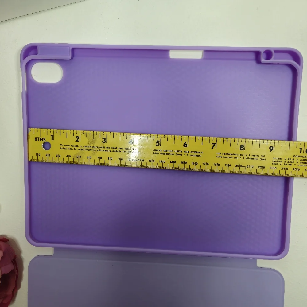 Purple Tablet Case Cover - Compatible Silicone Protective Case